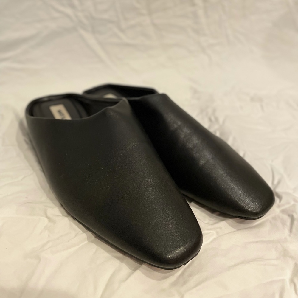 MATT & NAT vegan leather loafers.